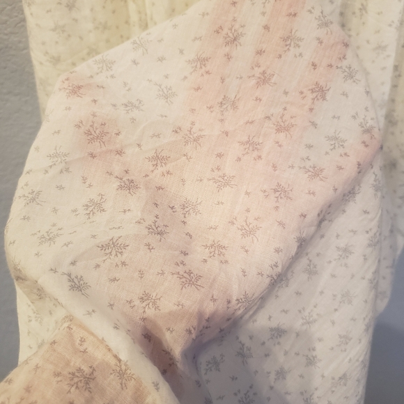 Doen Lovisa Nightgown Blue Floral Sz XS - Picture 5 of 5